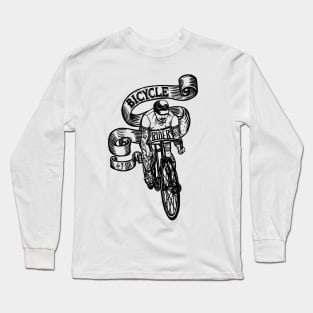 Bicycle Rider Long Sleeve T-Shirt